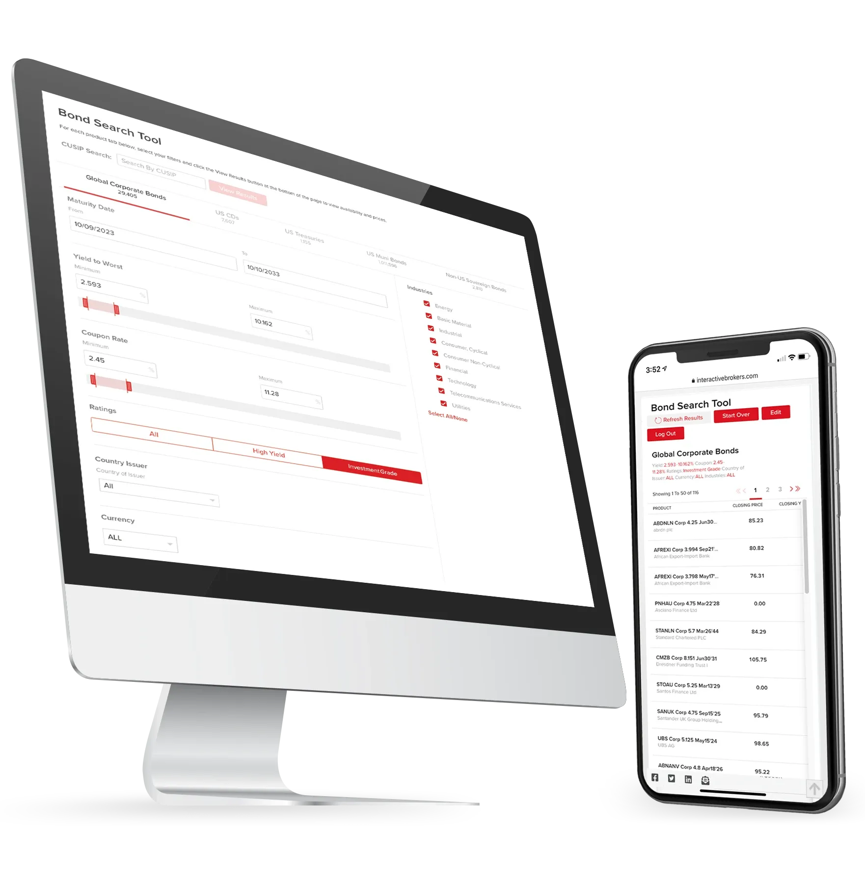 채권 검색 컴퓨터